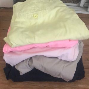 Khaki Pants bundle neon pink pants